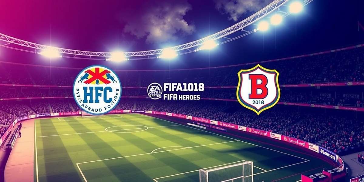Hyderabad FC vs Bengaluru FC Match Hyderabad Heroes FIFA gameplay showing an intense match between Hyderabad FC and Bengaluru FC at Rajiv Gandhi International Stadium